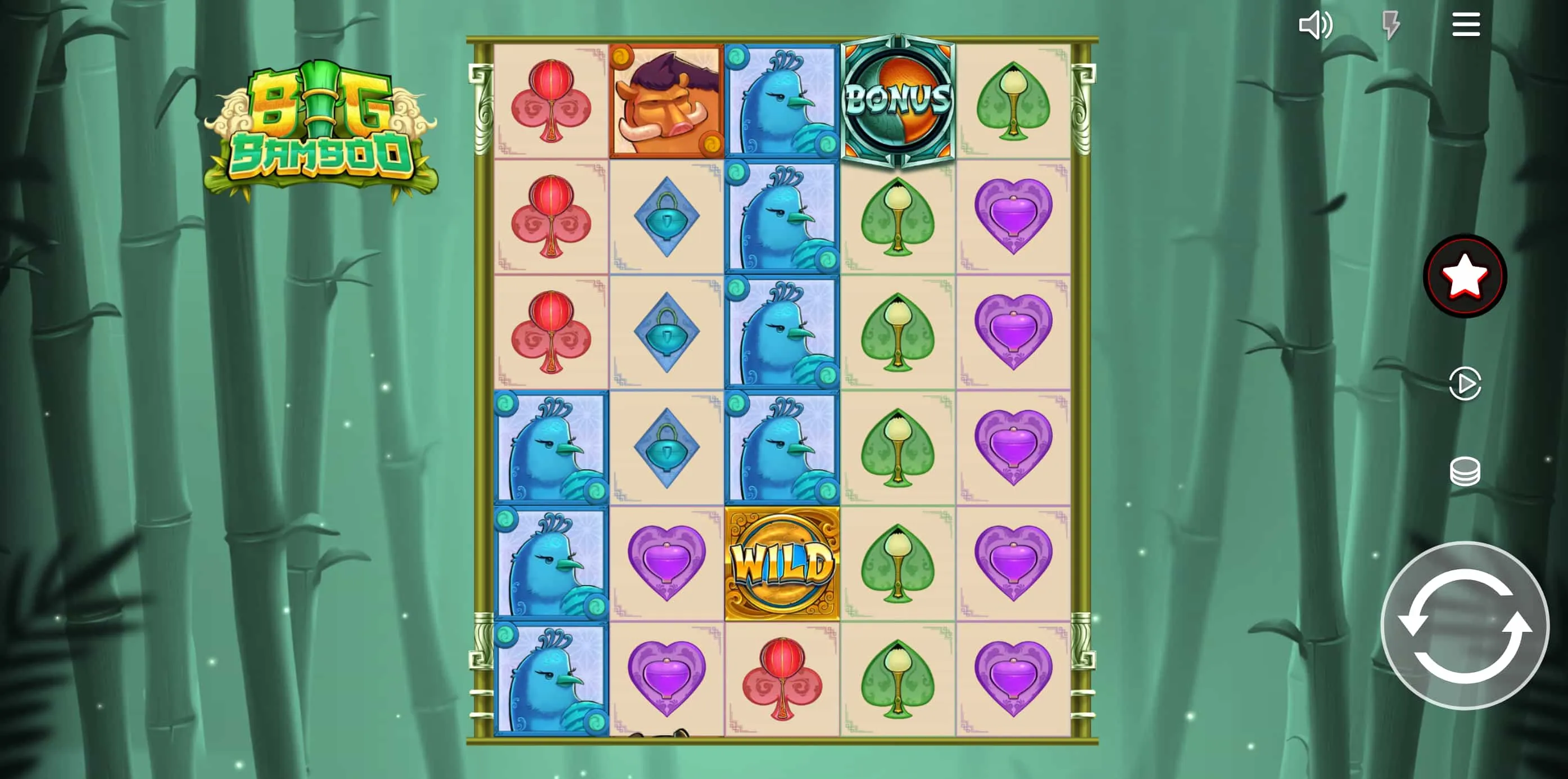 Das Spielbrett und seine Symbole